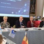 Argentine Deputy Foreign Minister Daniel Raimondi gives remarks at the 5th IPNDV Plenary