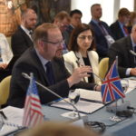 Representatives from the United Kingdom and Turkey at the 5th IPNDV Plenary
